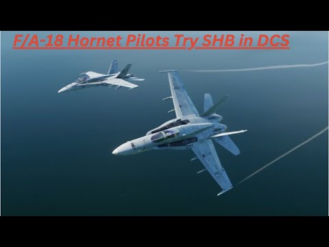 F/A-18 Hornet Pilots Try a SHB in DCS!