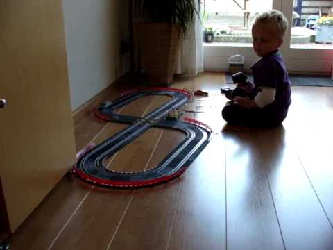 Jaspers nieuwe SCX racebaan ! 22-04-2009