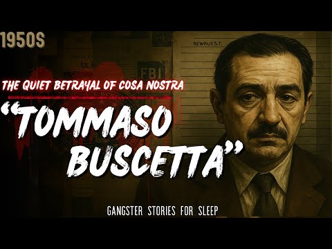 Gangster Stories For Sleep | Tommaso Buscetta – The Quiet Betrayal of Cosa Nostra