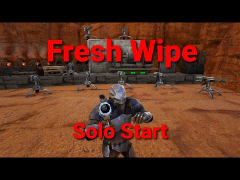 Day 1- SOLO and a DREAM | ARK pvp Unofficial ep. 1