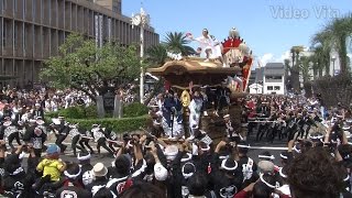 preview picture of video '2014岸和田だんじり祭 こなから坂 １０番 本町Kishiwada Danjiri Festival'