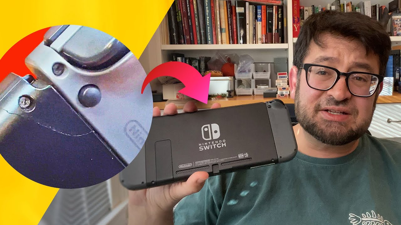 My Switch Problem: How to fix a cracked Nintendo Switch