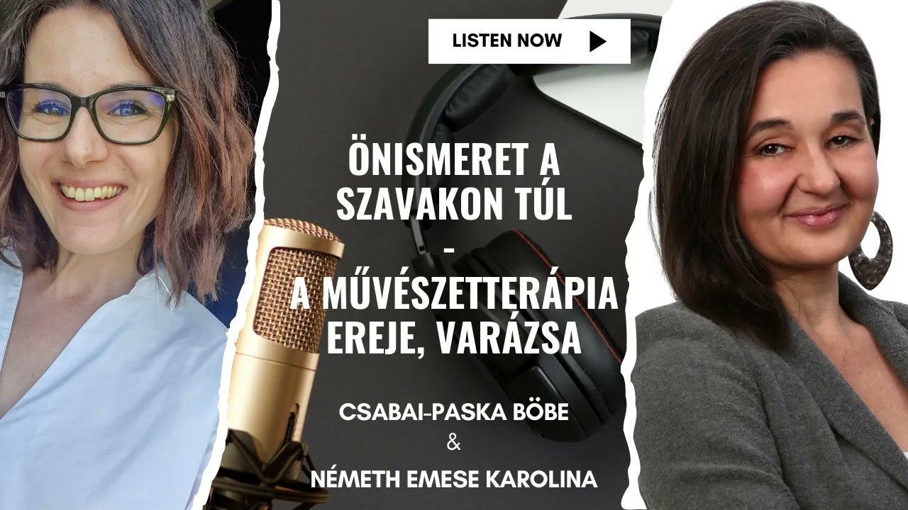Podcast beszélgetés a művészetterápiáról thumbnail