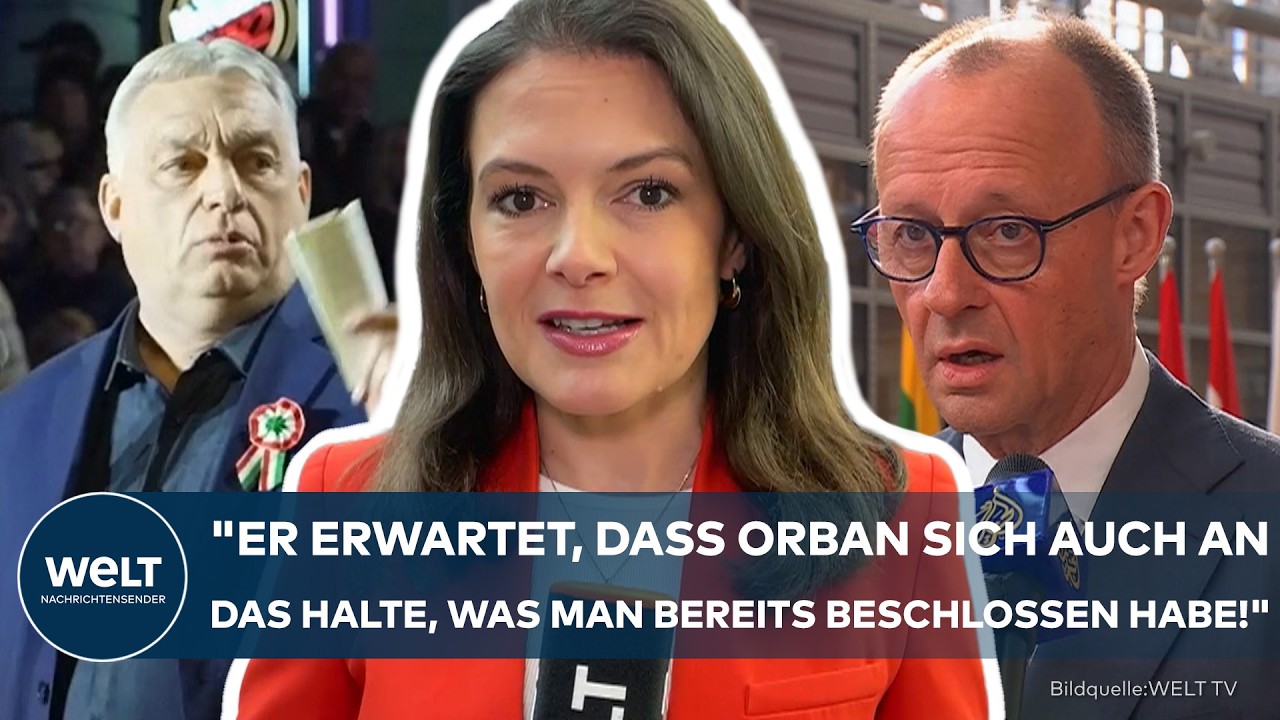 EU-GIPFEL: "Es fließt kein Öl, dann gibt es kein Geld!" Merz fordert Einigkeit bei Ukraine-Hilfen!