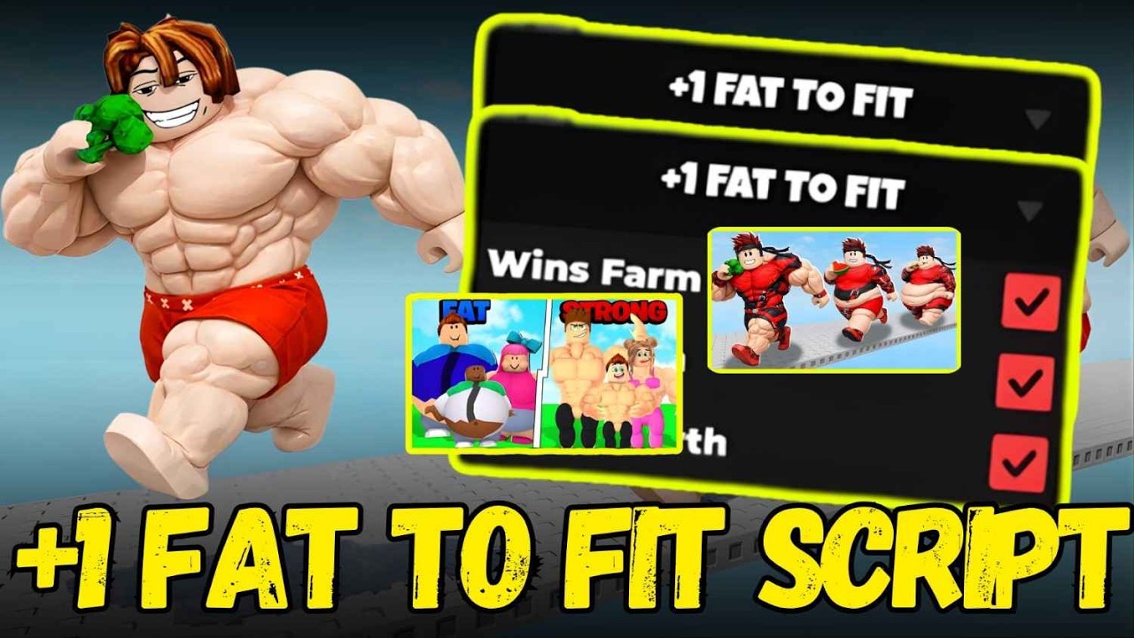 🔥 Fat To Fit Script 2026 - Infinite Wins, Auto Train & Auto Rebirth (OP GUI)