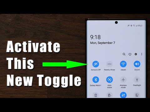 Part of a video titled Activate Powerful New Hidden Feature on your Samsung Galaxy ...