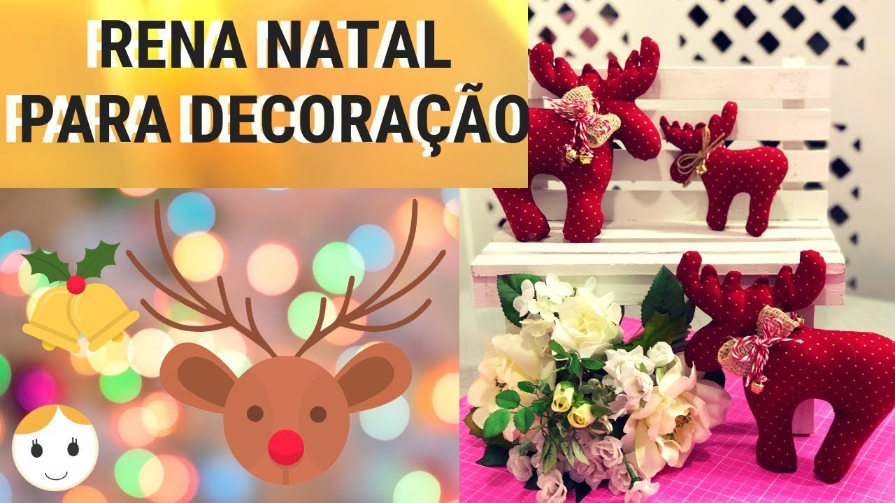 Watch Now RENA NATAL DE TECIDO COM MOLDE GRÁTIS PARA DECORAR DRICA TV RENA NATAL DE TECIDO COM MOLDE GRÁTIS PARA DECORAR DRICA TV