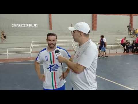 CAMPEONATO MUNICIPAL DE FUTSAL NATÃ FELIPE EM RONDON. ENTREVISTA  COM FABINHO.