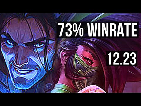 SYLAS vs AKALI (MID) | 73% winrate, 15/3/8, Rank 9 Sylas, Legendary, Rank 18 | KR Challenger | 12.23