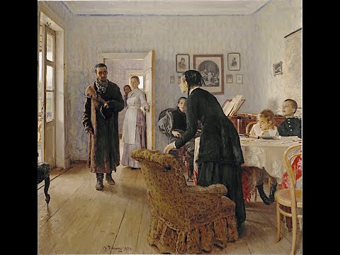 Ilya Repin "Unexpected" (1888)