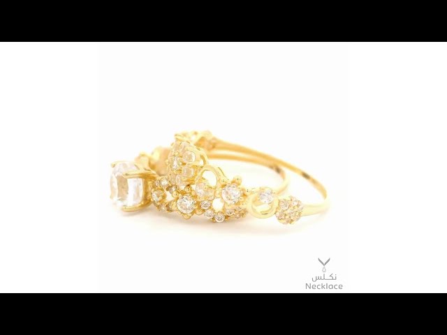 خاتم ذهب عيار 18 (RN.5354)