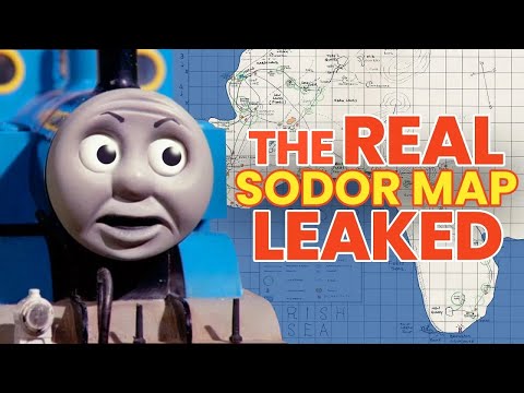 The ACTUAL Island of Sodor Map - TV Series Production Map LEAKED!