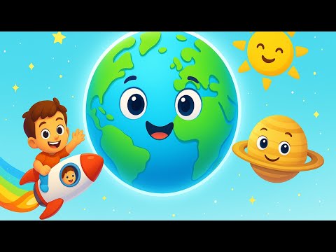 🌍 The Dance of the Planets – Kids Space Song 🌞🌙⭐🚀