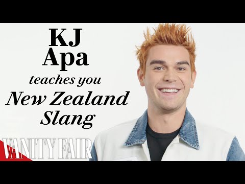 KJ Apa Teaches You New Zealand Slang | Vanity Fair