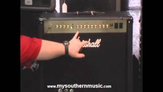 Video thumbnail for Marshall MA100C Tube Combo Amp by Southern Music Company