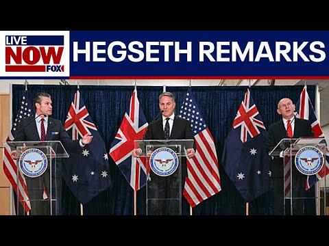 Video | Hegseth hosts Australian, UK Defense Ministers