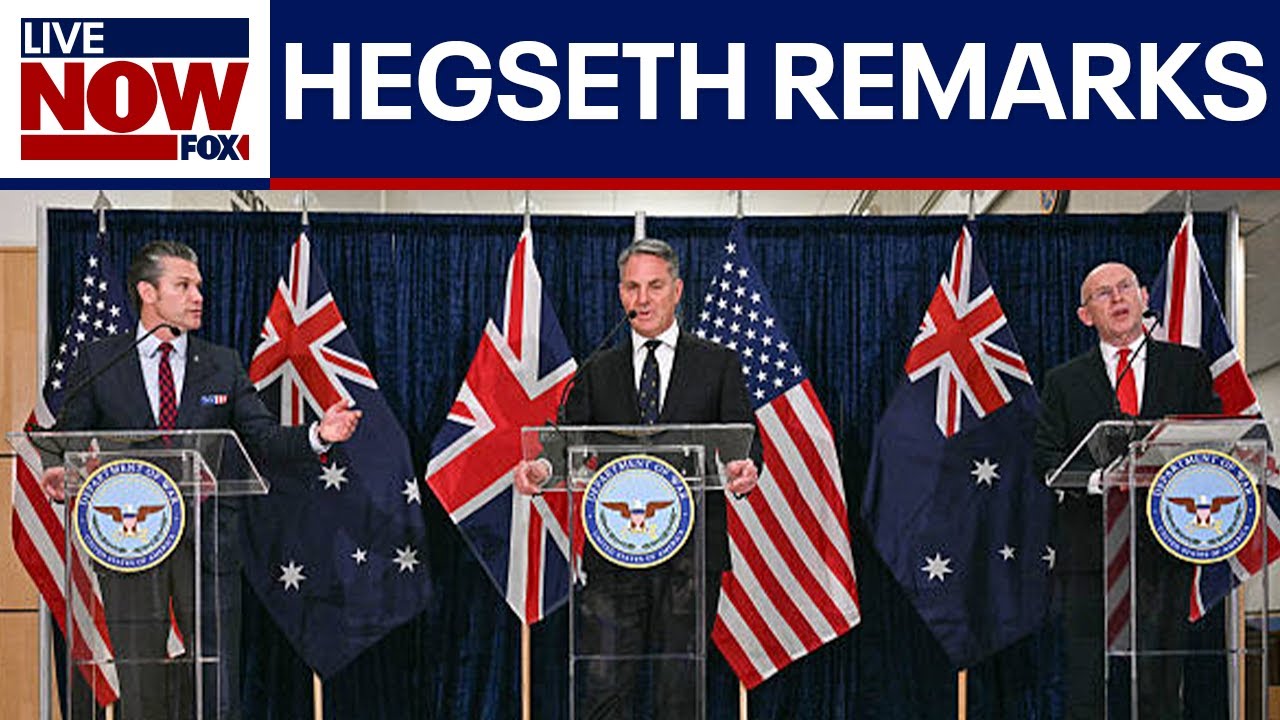Hegseth hosts Australian, UK Defense Ministers