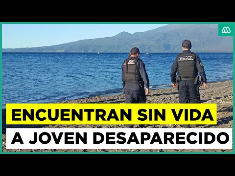 Encuentran sin vida a joven de 19 años desaparecido en Lago Llanquihue