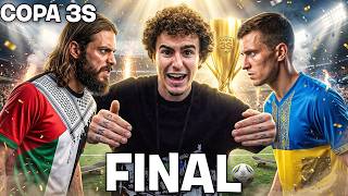 QUEM VAI GANHAR 4 MIL? FINAL DA COPA 3S PALESTINA x UCRANIA🛹⚽