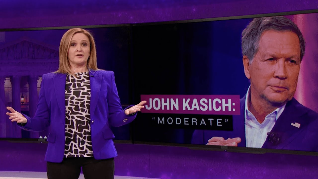 Kasich the Moderate | Full Frontal with Samantha Bee | TBS - YouTube