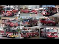 Fire Trucks Responding Compilation - Best Of 2023