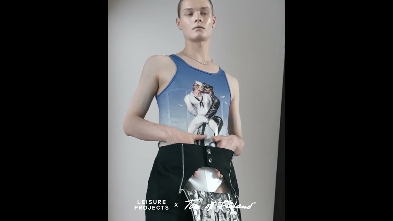 LEISURE PROJECTS X TOM OF FINLAND CORSET TANK