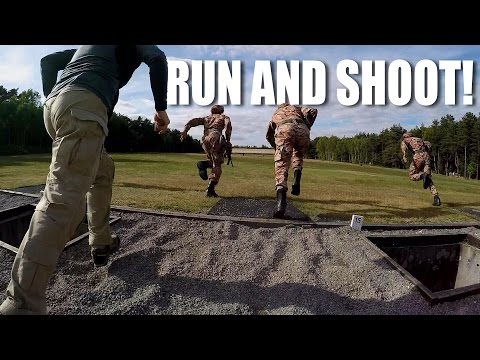 Run and shoot: Falling Plate targets Run and shoot: Falling Plate targets