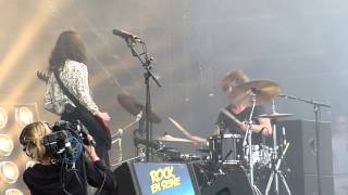 Blood Red Shoes - Je Me Perds (24.08.14) // @ Rock en Seine