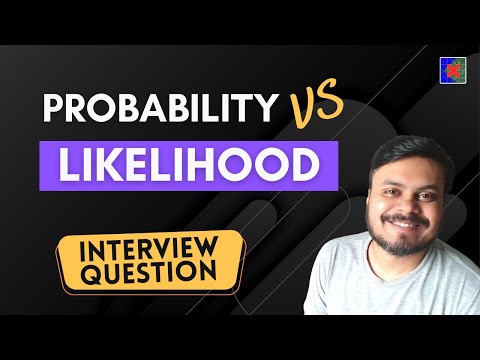 Probability vs Likelihood | Machine Learning Interview Question