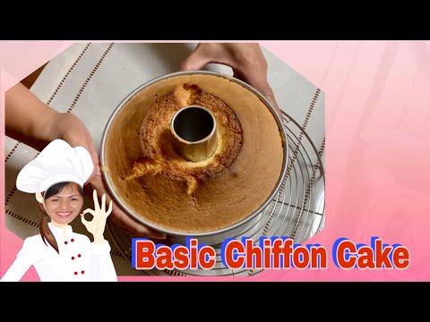 Basic Chiffon Cake,#howtomakechiffoncake