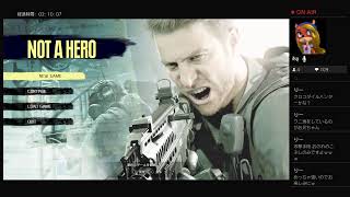 【生放送】バイオハザード7 「NOT  A  HERO」をやってみるよ！【女性実況】