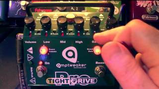 Video thumbnail for AmpTweaker "Tight Drive Pro" From Subtle to High Gain, Playthrough by TechWith Todd