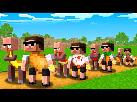 From Birth to Death in Aloo Civilization in Minecraft..