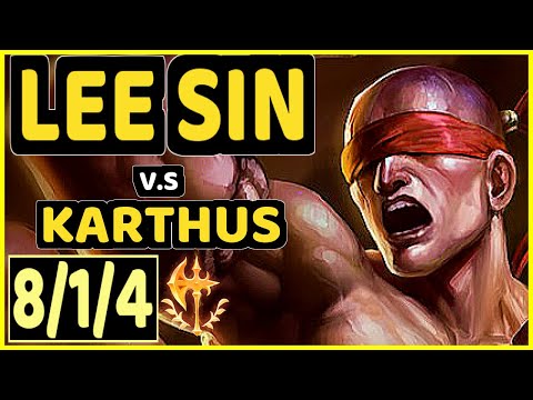 MEMENTO (LEE SIN) vs KARTHUS - 8/1/4 KDA JUNGLE CHALLENGER GAMEPLAY - EUW