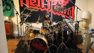Drumming With Marcus Castellani - Ride The Dragon by Manowar - A Rhino Tribute