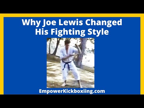 Why Karate Champ Joe Lewis Changed His Fighting Style