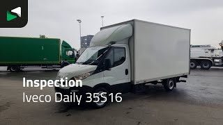 IVECO Daily 35S16 Automaat Bakwagen Laadklep Zijdeur Airco Cruise Euro box truck < 3.5t for sale - Image 4 | Autoline MY IVECO Daily 35S16 Automaat Bakwagen Laadklep Zijdeur Airco Cruise Euro box truck < 3.5t | Image 4 - Autoline