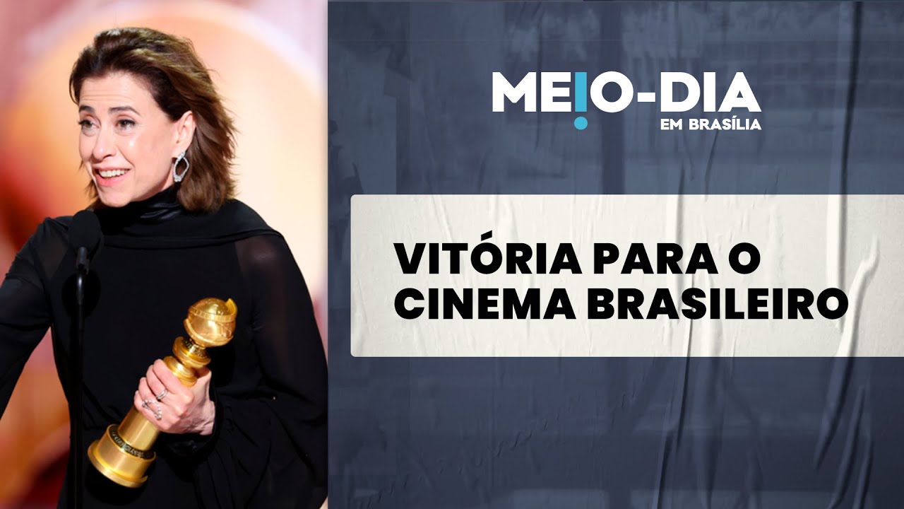 Fernanda Torres vence o Globo de Ouro de melhor atriz de drama