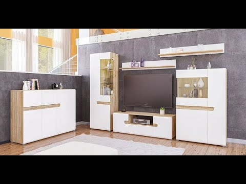 Гостиные Леонардо (белое дерево/ дуб сонома)