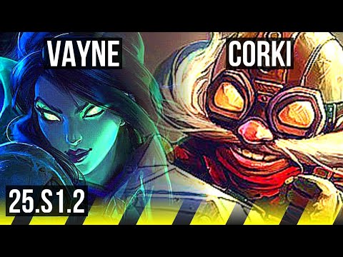 VAYNE & Lulu vs CORKI & Heimerdinger (ADC) | Legendary | KR Master | 25.S1.2