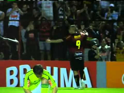 GOL Felipe Azevedo Sport 2 x 1 Palmeiras 3 Rodada BRASILEIRO 2012