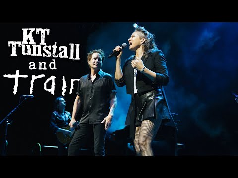 KT Tunstall and TRAIN  - Gotye's "Somebody That I Used To Know" LIVE at ICC Sydney!