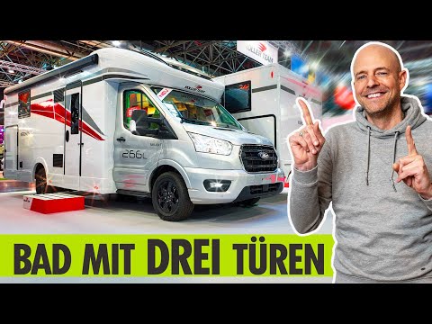 HOTEL FEELING AT AN ENTRY-LEVEL PRICE | CENTER BATHROOM & HUMP GARAGE | Roller Team Kronos 266L TL