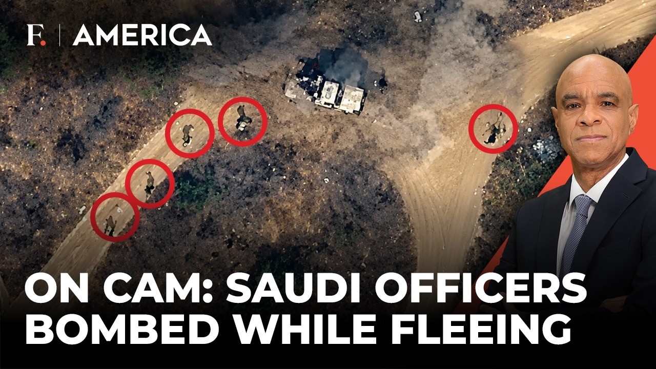 Houthi Footage Captures Saudi Troops Bombed Outside Military Camp | Firstpost America