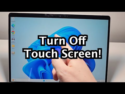 How to Disable Touch Screen on Windows 11 or 10 PC