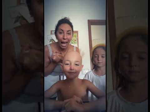 I SHAVED SON OF DIEGO 😅😅 #shorts