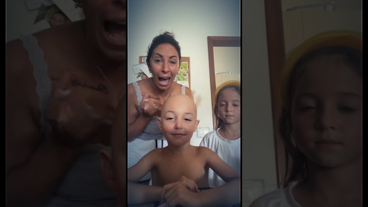 HO RASATO FIGLIODIEGO 😅😅 #shorts