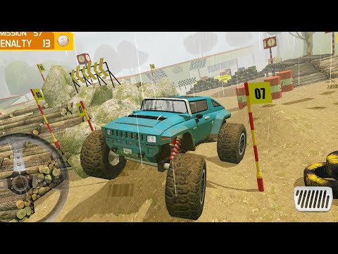 Hummer HX On Tough Roads - 4x4 Dirt Offroad Parking - Android Gameplay HD