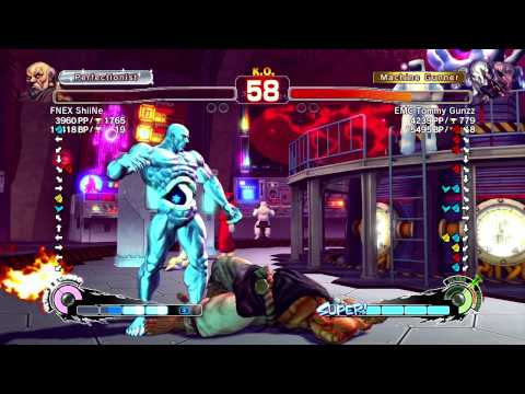 EMC Tommy Gunz ( Seth) vs FNX ShIine ( Gouken ) - AE Version 2012 HD Replay