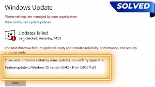 Download the video "[SOLVED] Windows Updates Failed - Error 0x80071ab1 Cannot Update windows 10 version 22H2"